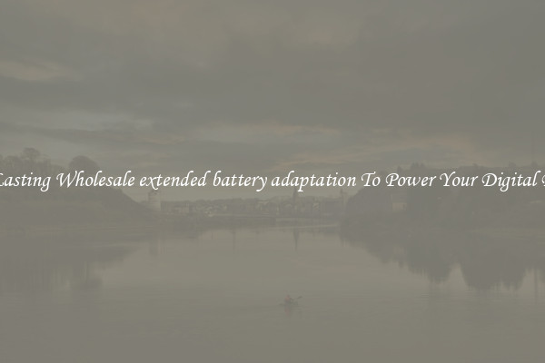 Long Lasting Wholesale extended battery adaptation To Power Your Digital Devices