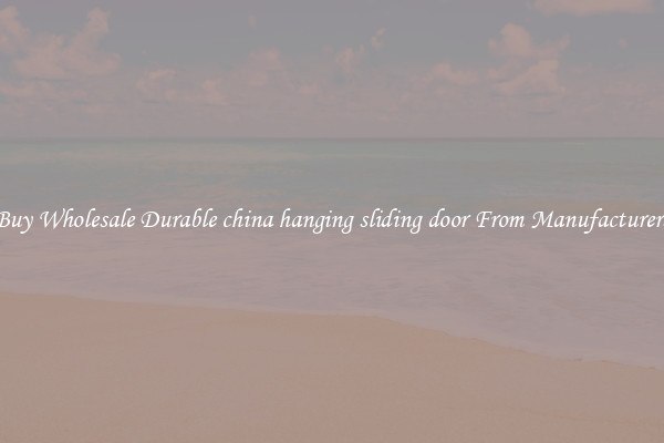 Buy Wholesale Durable china hanging sliding door From Manufacturers