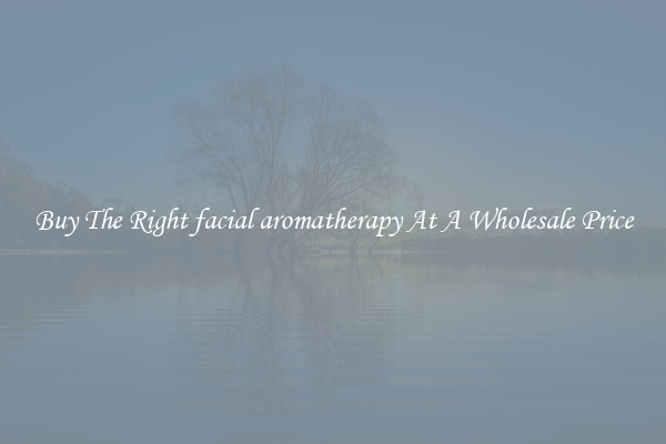 Buy The Right facial aromatherapy At A Wholesale Price