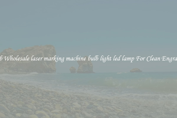 Grab Wholesale laser marking machine bulb light led lamp For Clean Engraving