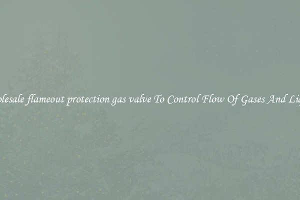 Wholesale flameout protection gas valve To Control Flow Of Gases And Liquids